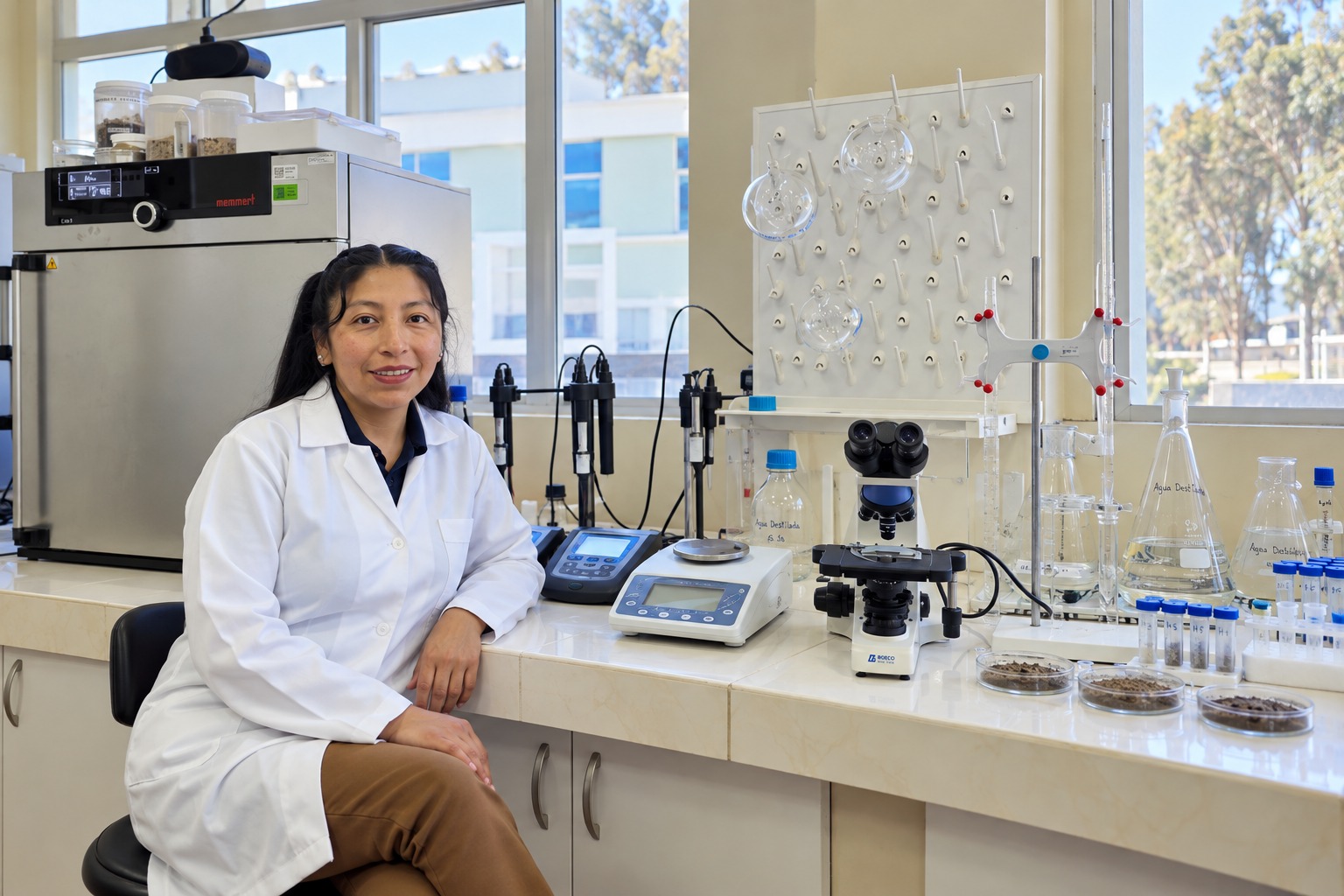 Gavi Alavi, la científica de la UMSA que estudia el carbono de los suelos del altiplano, gana el Premio Marie Curie 2026